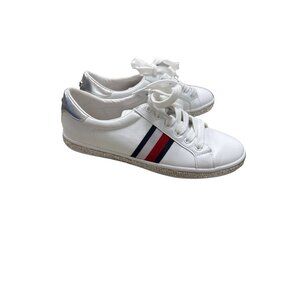 Tommy Hilfiger Women's White Shoes/Sneakers/Low-Top Size8M SKU 1706